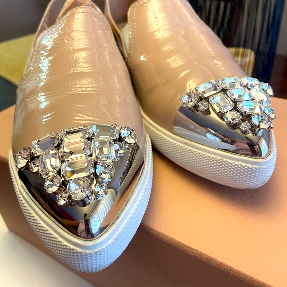 Miu Miu leather shoes